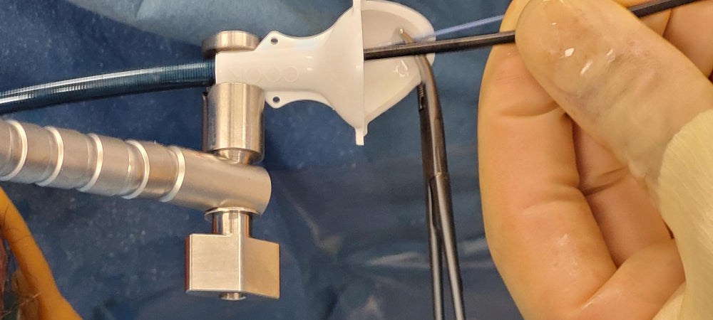 Ureteral Access Sheath (UAS) Stabilization Arm