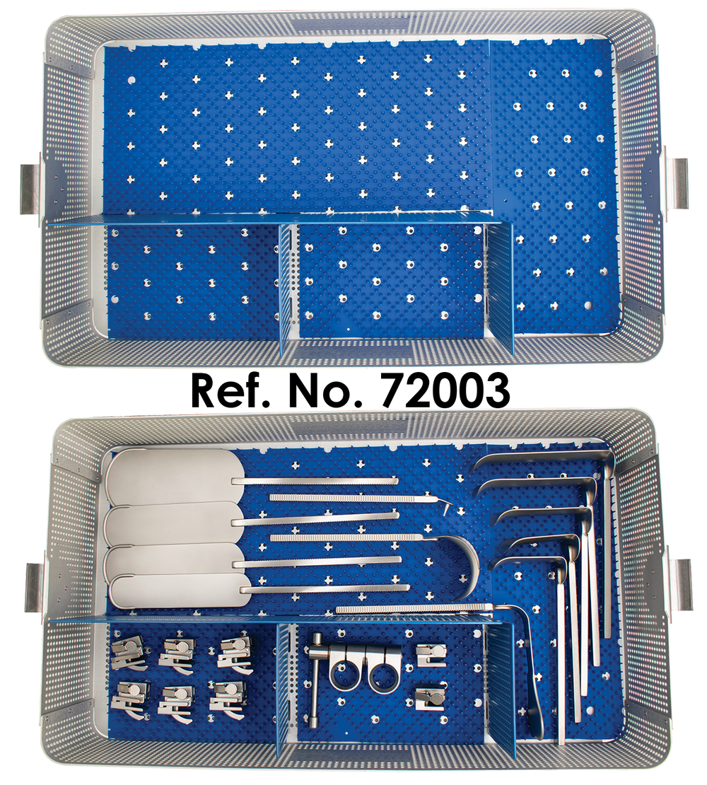 Sterilization Trays for Bookler® Retractor Systems